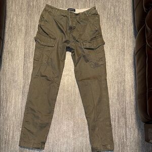 Men's Olive Cargo Pants